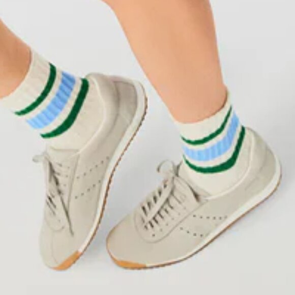 NEW STEVE MADDEN Suede Mirage Sneakers in gray for women 1025 3t7 - Picture 2 of 9